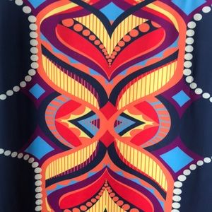 Multicolored Print Dress